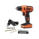 Ver imagem 1 de Furadeira Parafusadeira 12v 3/8 Black &amp; Decker Ld12s + Kit