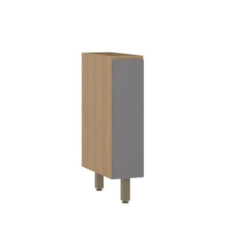 Balcão Modulado 20cm (sem Tampo) 1 Porta Slim Luciane