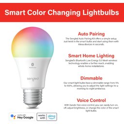 Sengled Lâmpada Led Inteligente Colorida Compatível com Alexa 8.7w (multicolor) - 2