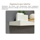 Ver imagem 4 de Prateleira Tamburato 89,5 Cm Branco - Artany Movéis