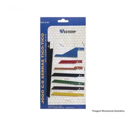 Serra Tico Tico Western 8pcs Blister S-08 Blister - 1