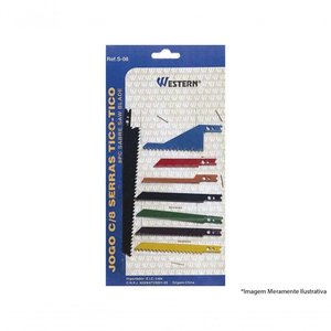 Serra Tico Tico Western 8pcs Blister S-08 Blister
