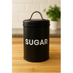 Pote Lata de Mantimento Industrial Sugar - Linha Dom:preto - 1