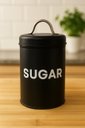 Ver imagem 1 de Pote Lata de Mantimento Industrial Sugar - Linha Dom:preto