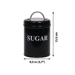 Pote Lata de Mantimento Industrial Sugar - Linha Dom:preto - 4