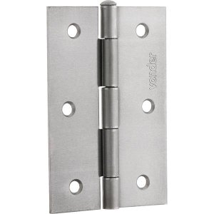 Dobradiça para Portas 3.1/2" Ferro Polido - Vonder