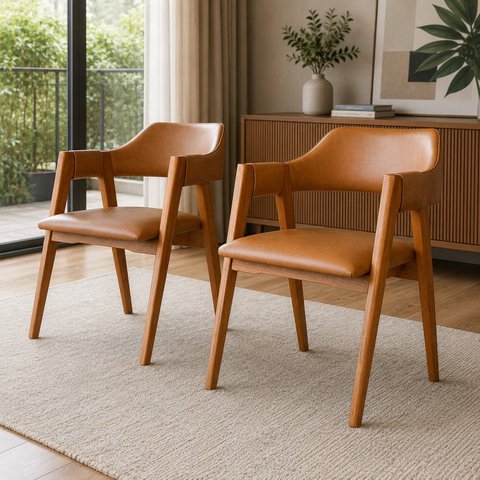 Kit 2 Poltronas Lux Ergônomica Design Confortável & Elegante