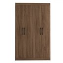 Ver imagem 4 de Sapateira Multiuso 20 Pares Sapato 4 Portas 8 Prateleiras Castanho - Panorama Móveis