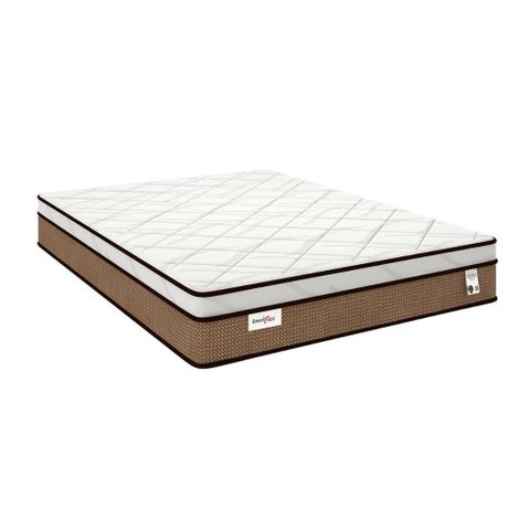 Colchão Queen Molas Ensacadas Smart Flex Euro Pillow (158x198x30) - Plumatex