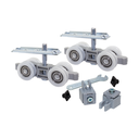 Ver imagem 1 de Kit Porta De Correr 4 Roldanas P/portas 80kg