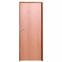 Ver imagem 1 de Porta de Madeira Semi-oca Padrão Curupixá Lisa Bat11 Cm Eco Fech Modena Externa -210x72-lado Direito