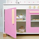 Ver imagem 6 de Cozinha Infantil com Pia Fogão e Microondas - Rosa