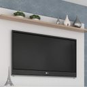 Ver imagem 4 de Painel para TV até 42 Polegadas 135CMX120CM 1 Prateleira Benevello Branco