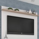 Ver imagem 4 de Painel para TV até 50 Polegadas 160CMX120CM 1 Prateleira Benevello Quiditá Branco