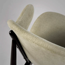 Ver imagem 7 de Poltrona Easy Chair Base Tabaco em Couro Ecológico e Natural ou Tecido Várias Cores - Artesian