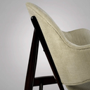 Ver imagem 6 de Poltrona Easy Chair Base Tabaco em Couro Ecológico e Natural ou Tecido Várias Cores - Artesian