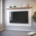 Ver imagem 1 de Painel para TV até 60 Polegadas 180CMX120CM 1 Prateleira Benevello Quiditá Branco