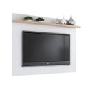 Ver imagem 2 de Painel para TV até 60 Polegadas 180CMX120CM 1 Prateleira Benevello Quiditá Branco