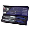 Ver imagem 1 de Conjunto de 2 Facas Polishop Ichef Special Cut Azul | Ichef