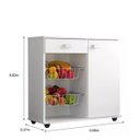 Ver imagem 3 de Fruteira Balcão Forno Microondas Bebedouro Paula:Branco
