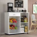 Ver imagem 4 de Fruteira Balcão Forno Microondas Bebedouro Paula:branco