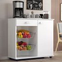 Ver imagem 5 de Fruteira Balcão Forno Microondas Bebedouro Paula:branco