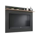 Ver imagem 2 de Painel para TV até 60 Polegadas 180CMX120CM 1 Prateleira Benevello Quiditá Cinza