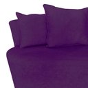 Ver imagem 7 de Namoradeira Sofá 2 Lugares Yara Orgânica Veludo Roxo