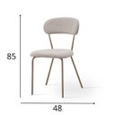 Ver imagem 5 de Kit Cadeiras Belize Estofada Sala de Jantar Cozinha Moderna