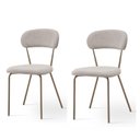 Ver imagem 2 de Kit Cadeiras Belize Estofada Sala de Jantar Cozinha Moderna
