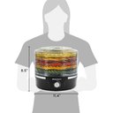 Ver mais imagens de Elite Gourmet Efd319 Desidratadora 5 Prateleiras, 6qt Preto