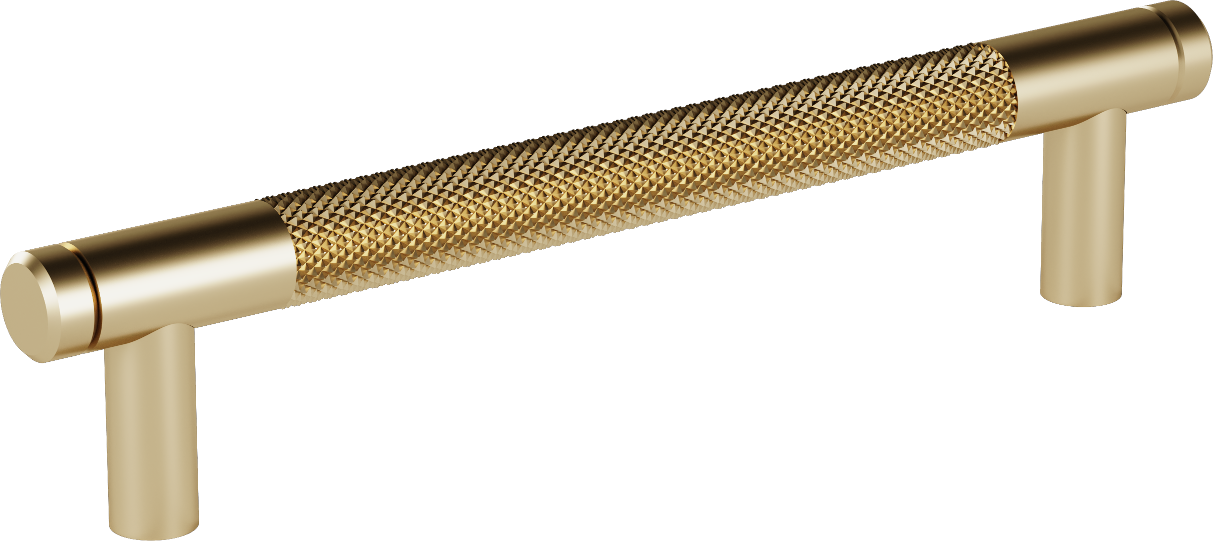 Puxador Zigrinato IL 1580 - Dourado- 160MM