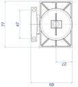 Ver imagem 2 de Base Monocomando Chuveiro Deca Dn20 3/4 - 4493000 4493.000