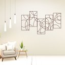 Ver imagem 2 de Quadro de Parede Molduras 5 Peças em MDF-marrom