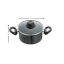 Ver imagem 2 de Panela 16 Esmaltada Preta Indução, Cooktop, Elétrico, a Gás