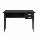 Ver imagem 2 de Escrivaninha com Gaveteiro SUSPENSO120CM X 60cm Home Office Pés Painel F5 Office Cor:Preto