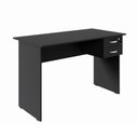 Ver imagem 4 de Escrivaninha com Gaveteiro SUSPENSO120CM X 60cm Home Office Pés Painel F5 Office Cor:Preto