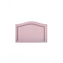 Ver imagem 1 de Cabeceira Solteiro 90x60 Courino Rosa Tachas Fumê