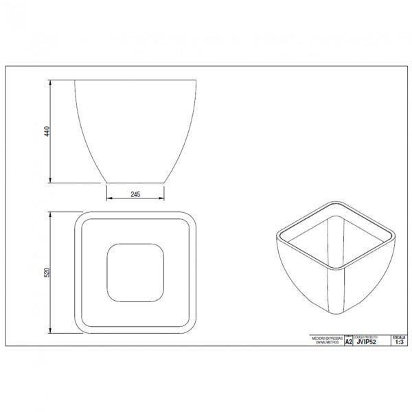 Vaso Decorativo Innovare Piccolo Japi - 3