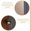 Ver imagem 6 de Cozinha Modulada 6 Peças com 1 Torre 2 Balcões 3 Armários Aéreo Elena Cinamomo/Titanium