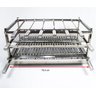 Grill Manual 6 Espetos Em Inox 430 Com Grelha Argentina - 3