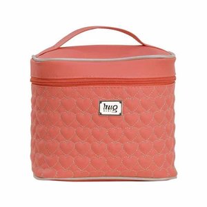 Porta Mamadeira Maternidade Coração de Mãe Hug Coral