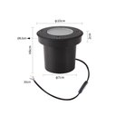 Ver imagem 6 de Embutido de Solo Led Nordecor Venna Of 6623 10w 24° Alto Irc 97 24v Preto