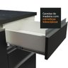 Armário de Cozinha Completa de Canto 100% MDF 409cm Branco/Preto Acordes Madesa 01 - 7