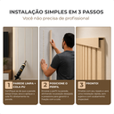 Ver imagem 7 de Kit 5 Barra Perfil 2 Metros Acabamento para Painel Ripado Slim