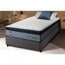 Ver imagem 1 de Cama Box Espuma Chicago Solteiro 88x188 Cinza King House