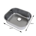 Ver imagem 4 de Cuba de Aço Inox Docol Embutir sem Válvula 40x34cm