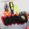 Bolsa Ferramentas Mala Cartucheira Eletricista Impermeavel 3 Bolsos Regulavel Encanador Estojo - 6