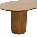 Ver imagem 3 de Mesa de Jantar Veneza 8 Lugares Orgânico Laminado Cinamomo 240x120cm