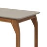 Conjunto Mesa Saara 120 Tampo de Vidro 4 Cadeiras Lira Móveis Lopas - 6